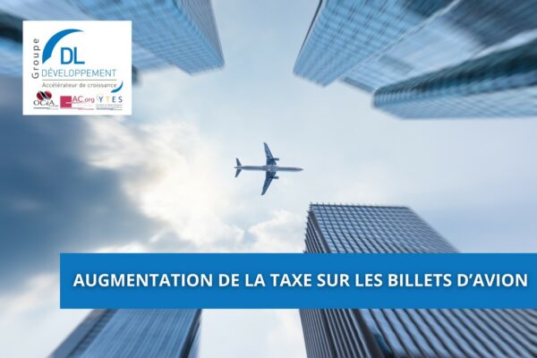 Augmentation de la taxe sur les billets d’avion