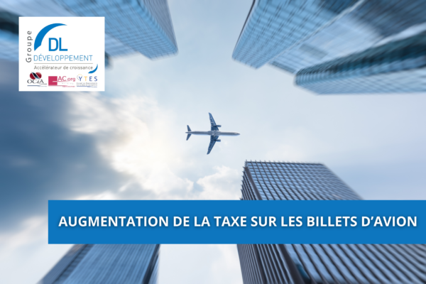 Augmentation de la taxe sur les billets d’avion