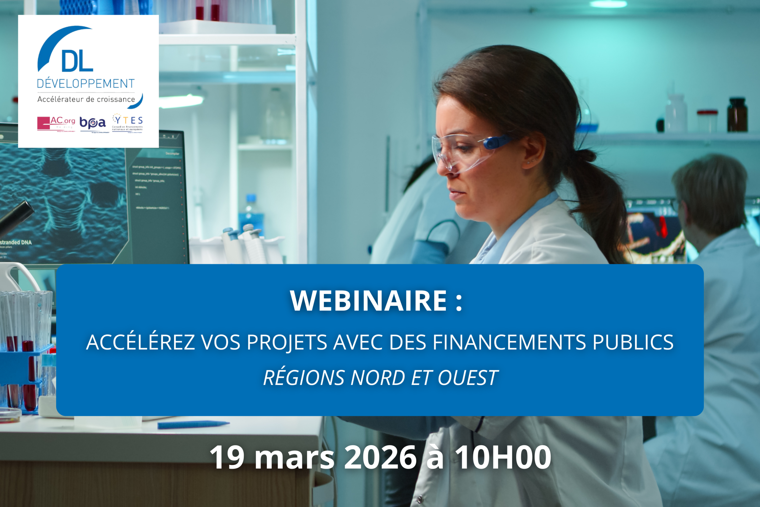 Accélérez vos projets avec des financements publics – Nord/Ouest