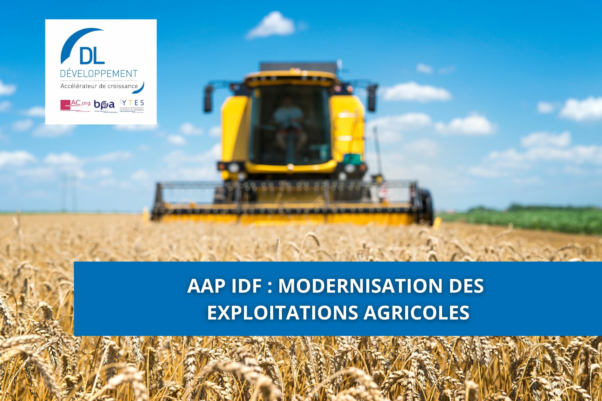 AAP IDF : Modernisation des exploitations agricoles
