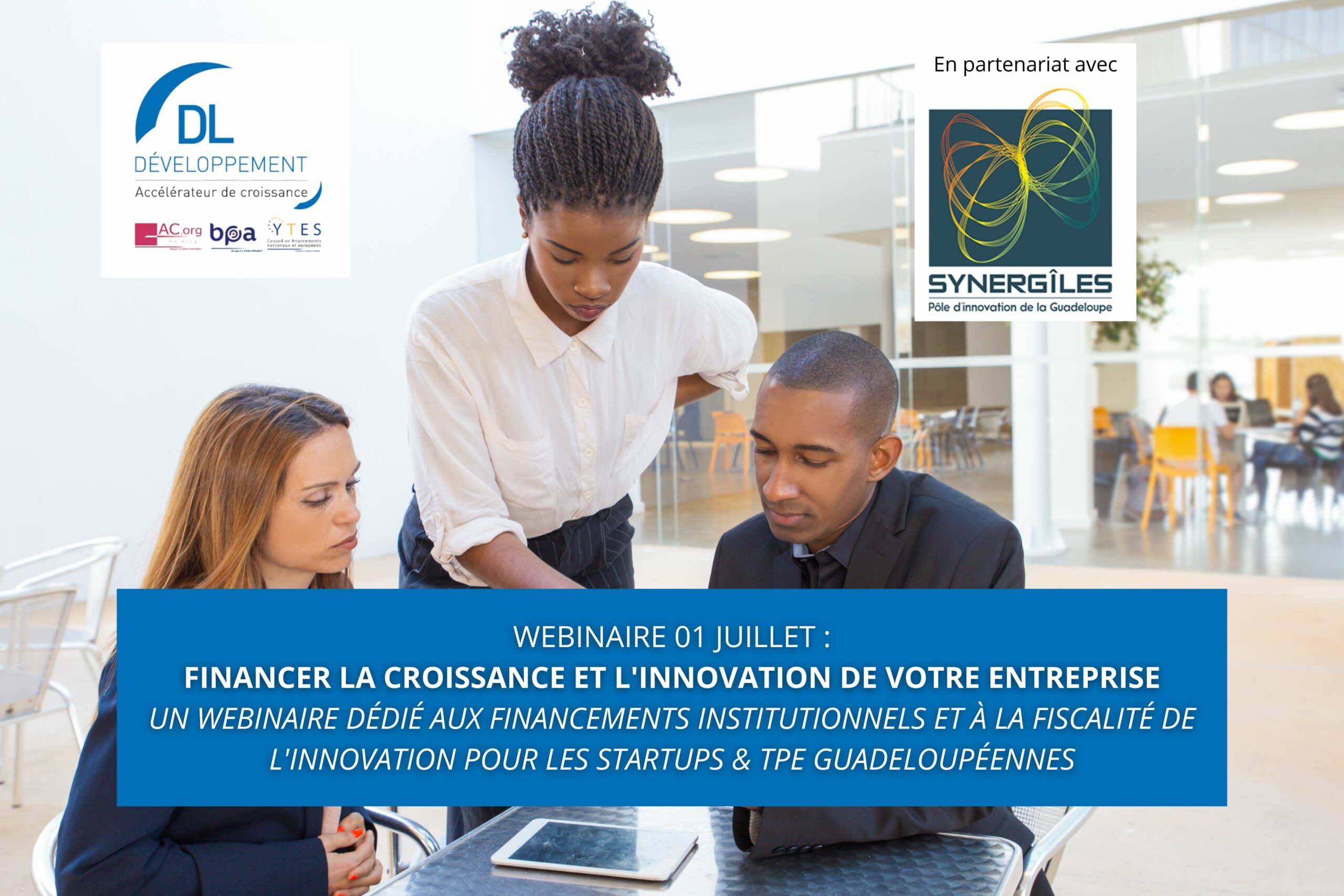 Webinaire Guadeloupe – Financer la croissance de votre entreprise