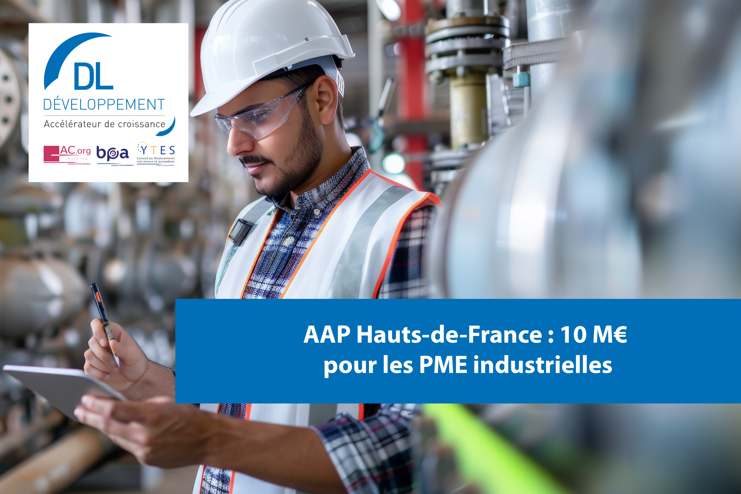 AAP Hauts-de-France : 10 M€ pour les PME industrielles