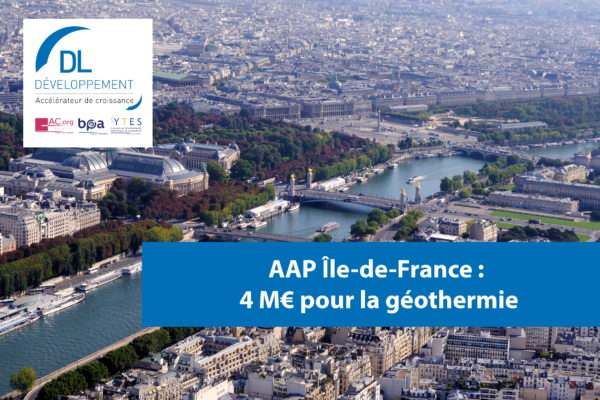 AAP IDF : 4 M€ pour la géothermie