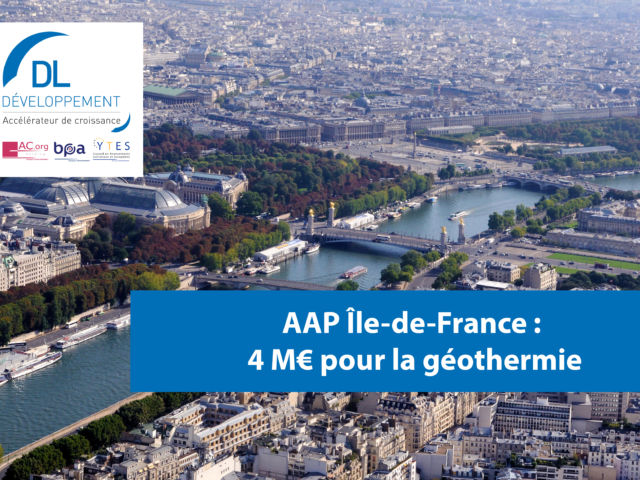 AAP IDF : 4 M€ pour la géothermie